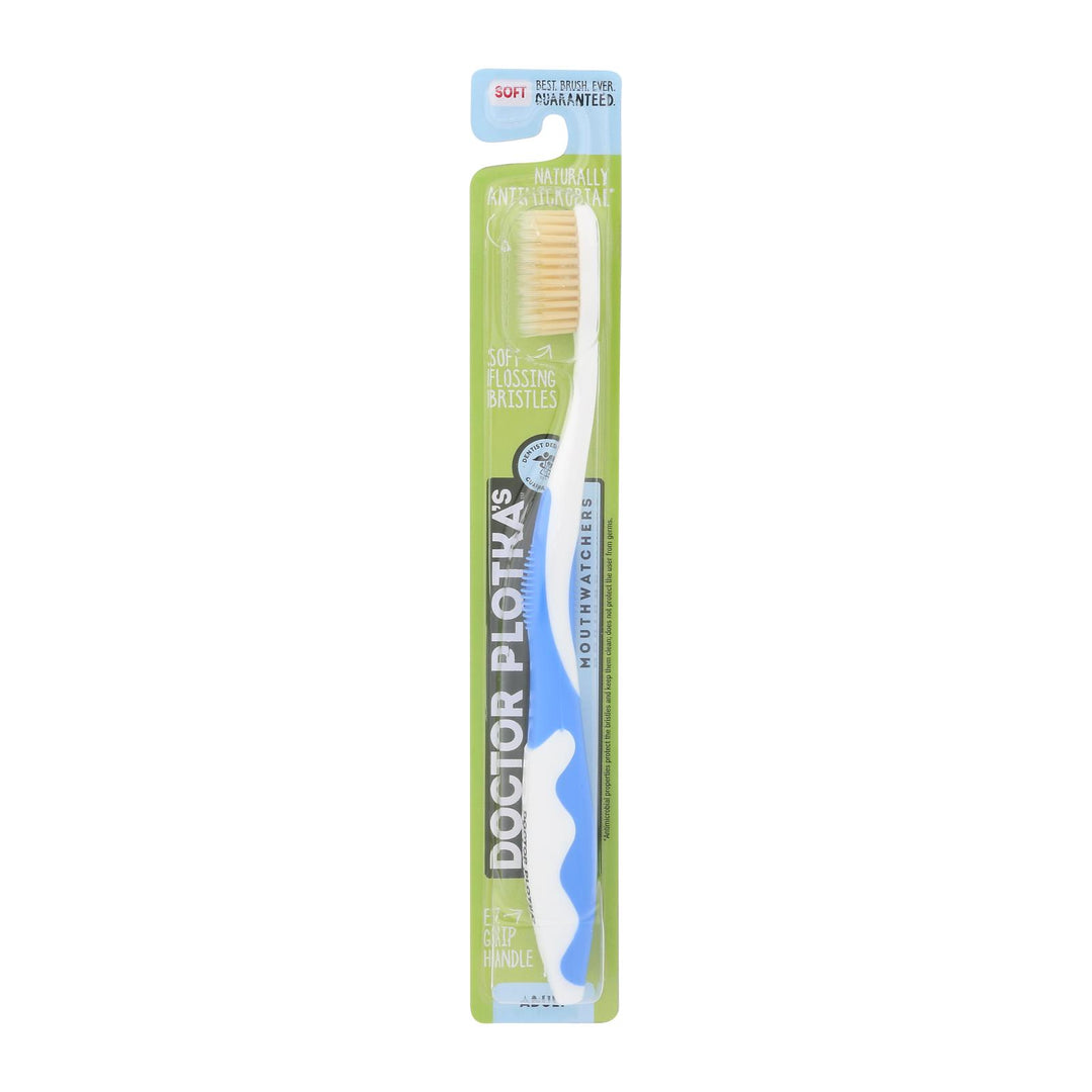 Mouth Watchers A/b Adult Blue Toothbrush - 1 Each - Ct - Maras Green